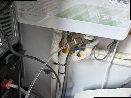 부여군 누수탐지 외산면 아파트 5층 주방 싱크대 앞 시공 후기 사진