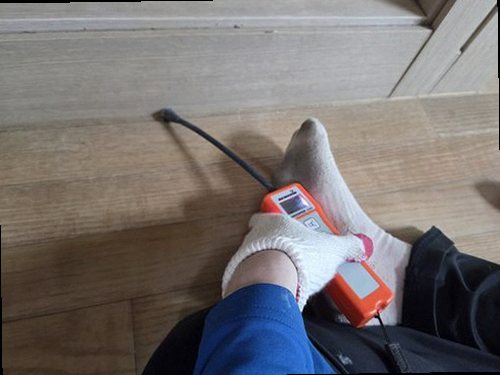 동래구 누수탐지 안락동 단독주택 1층 거실 바닥 시공 후기 사진