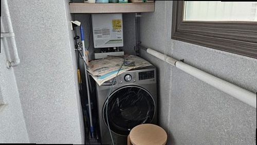 은평구 누수탐지 홍은동 빌라 5층 베란다 세탁실 시공 후기 사진