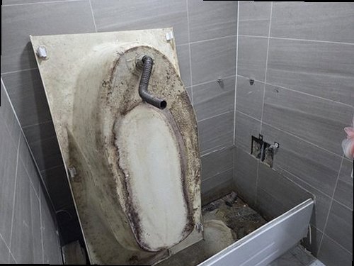옥천군 누수탐지 청성면 빌라 1층 욕실 변기 주변 시공 후기 사진