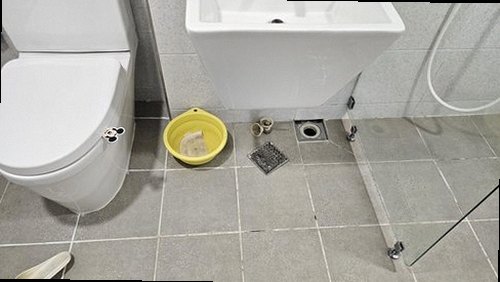 옥천군 누수탐지 옥천읍 상가 2층 주방 천장 시공 후기 사진