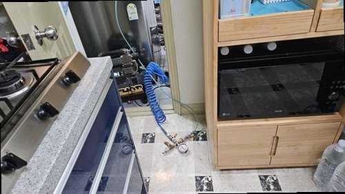 대전 중구 누수탐지 태평동 단독주택 1층 주방 시공 후기 사진