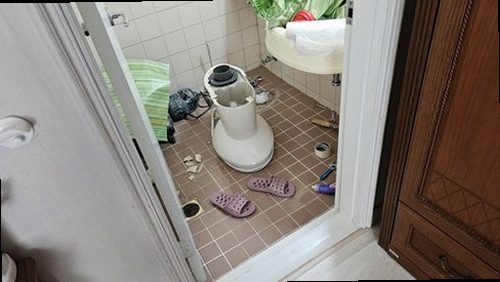부산 남구 누수탐지 대연동 아파트 12층 욕실 시공 후기 사진