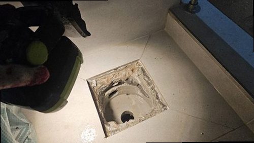 부산 남구 누수탐지 용당동 빌라 2층 욕실 바닥 시공 후기 사진