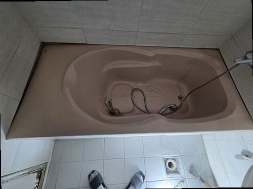 부산 서구 누수탐지 서대신동 연립주택 1층 현관 벽 시공 후기 사진