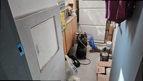 부산진구 누수탐지 연지동 아파트 11층 보일러실 인근 시공 후기 사진