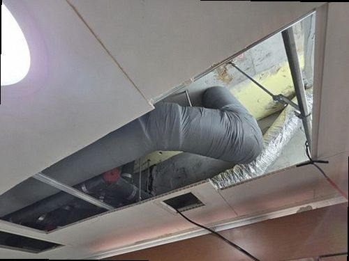 사상구 누수탐지 괘법동 오피스 4층 탕비실 앞 바닥 시공 후기 사진
