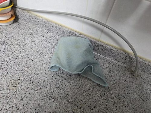 부산 북구 누수탐지 중흥동 빌라 2층 주방 시공 후기 사진