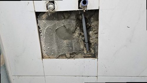 사하구 누수탐지 당리동 빌라 3층 욕실과 아래층 천장 시공 후기 사진