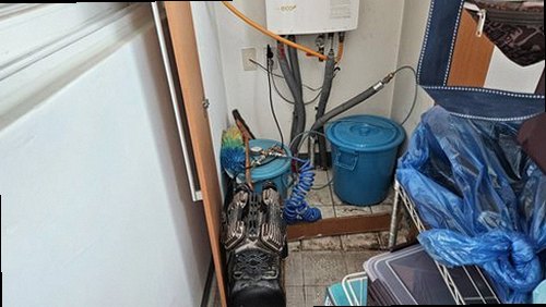 의정부동 단독주택 지하 보일러실 벽면 시공 후기 사진