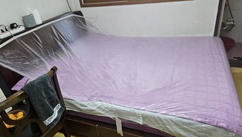 누수탐지 동삼동 누수탐지 안방벽지물자국 두 방식 비교