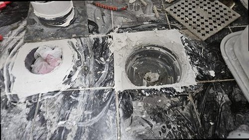 부산진구 누수탐지 가야동 빌라 2층 욕실 바닥 시공 후기 사진