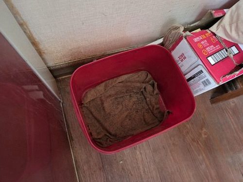 사하구 누수탐지 다대동 아파트 5층 거실 바닥 시공 후기 사진
