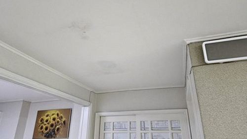 금산군 누수탐지 제원면 아파트 8층 거실 벽면 시공 후기 사진