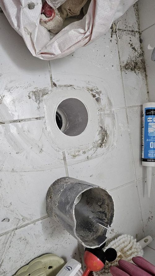 금산군 누수탐지 군북면 빌라 4층 화장실 옆 벽 시공 후기 사진