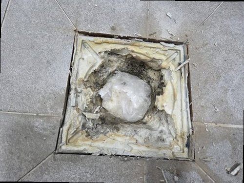 부산 동구 누수탐지 좌천동 연립주택 4층 욕실 바닥 시공 후기 사진