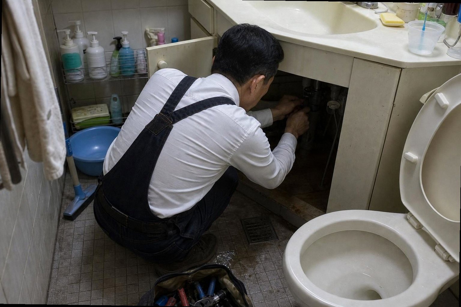 팔달구 누수탐지 현장 작업