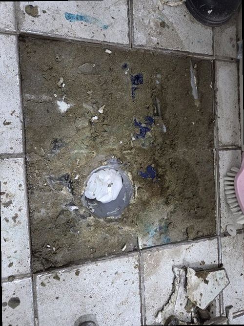 대덕구 누수탐지 중리동 아파트 8층 욕실 옆 벽면 시공 후기 사진