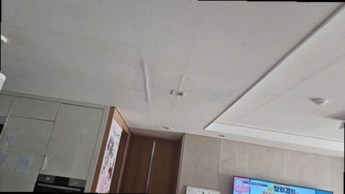 유성구 누수탐지 장대동 단독주택 1층 안방 벽면 시공 후기 사진