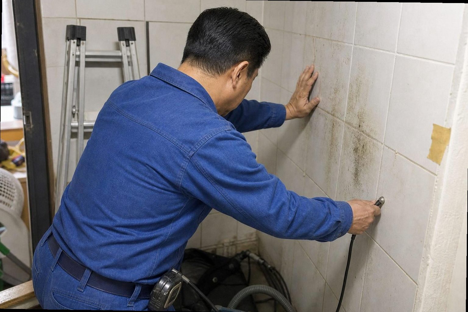 동래구 누수탐지 현장 작업
