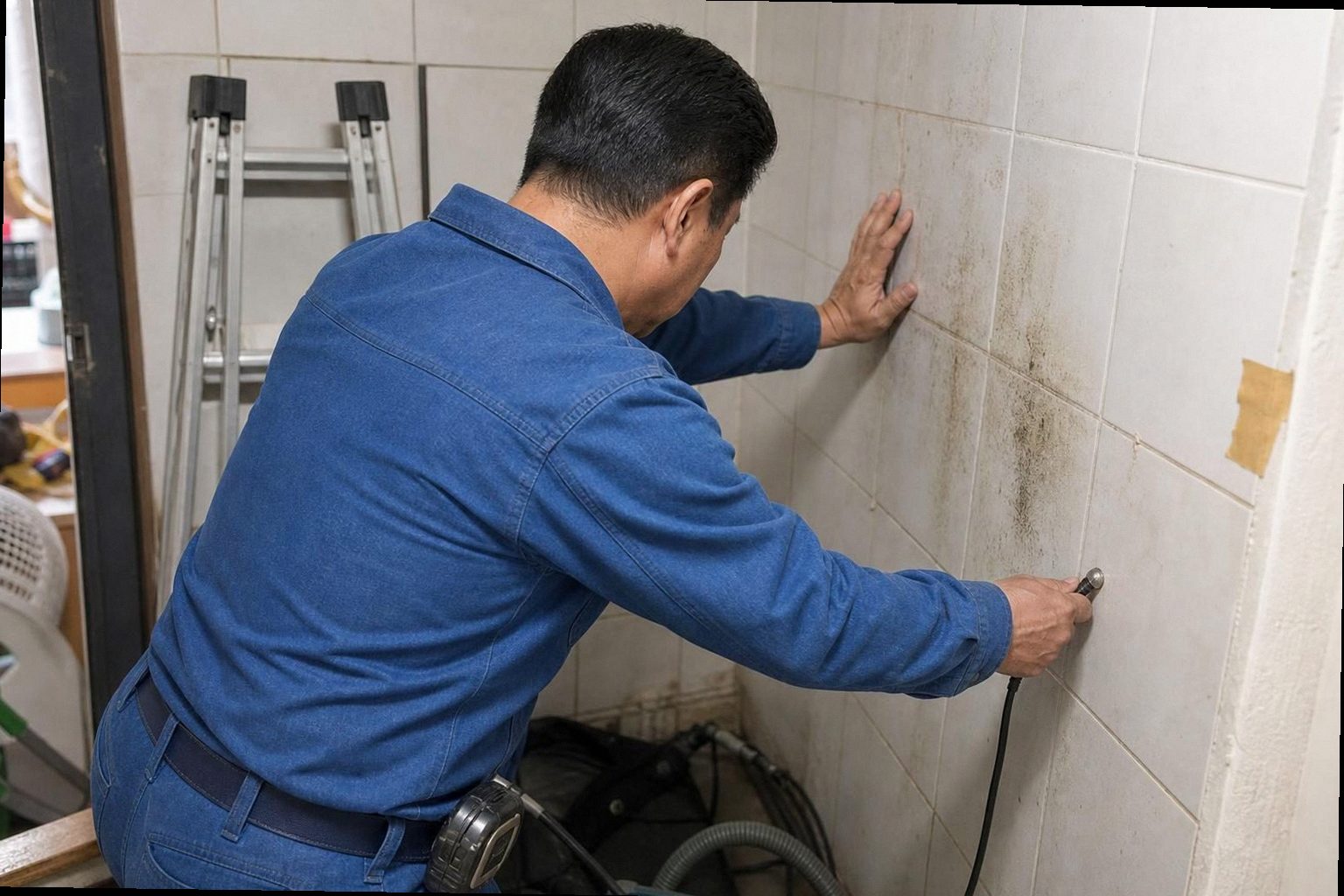 연제구 누수탐지 현장 작업