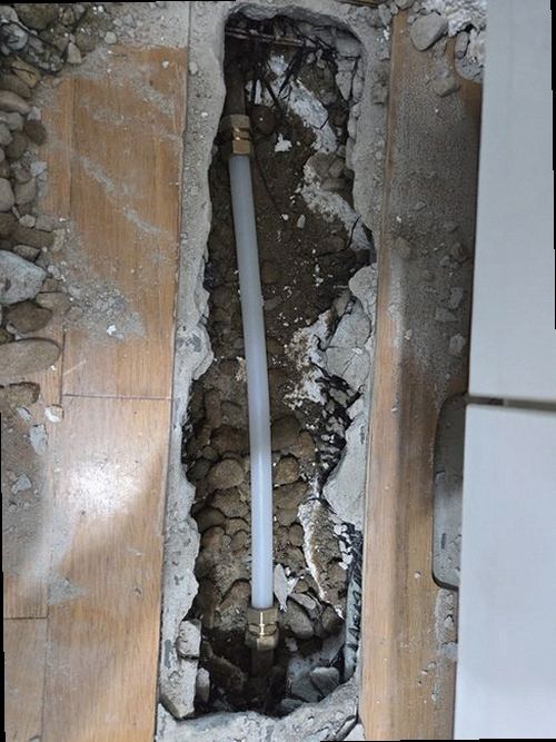 부여군 누수탐지 규암면 농가주택 1층 외벽 수도관 시공 후기 사진