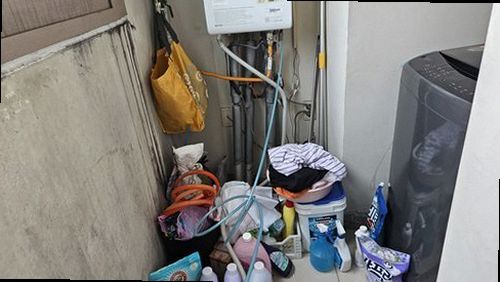 부산 북구 누수탐지 구포동 원룸 5층 베란다 벽면 시공 후기 사진