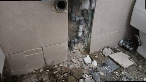 사상구 누수탐지 엄궁동 상가 1층 천장 시공 후기 사진