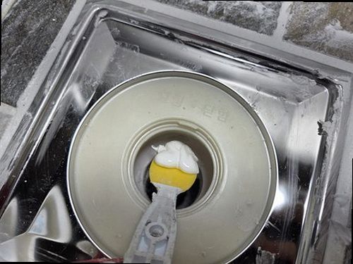 청주시 상당구 누수탐지 석교동 아파트 6층 주방 싱크대 아래 시공 후기 사진