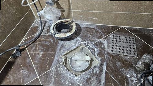 대전 동구 누수탐지 삼성동 상가 2층 화장실 위 천장 시공 후기 사진