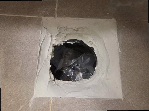 부산 동구 누수탐지 초량동 오피스텔 7층 욕실 천장 시공 후기 사진