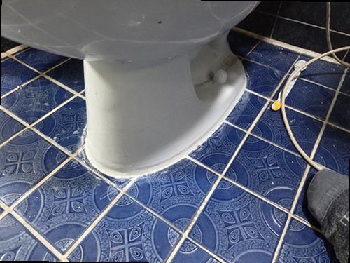 부여군 누수탐지 규암면 상가 1층 화장실 앞 시공 후기 사진