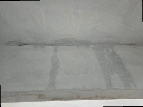 부산 동구 누수탐지 범일동 연립주택 2층 거실 벽 시공 후기 사진