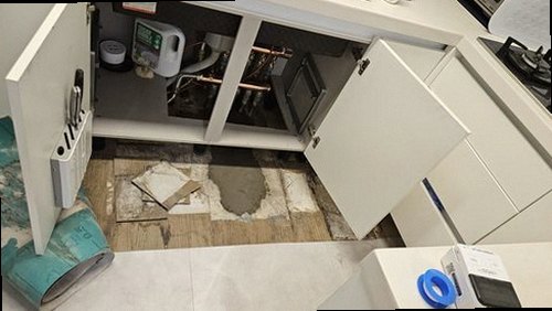 부산 동구 누수탐지 수정동 빌라 3층 주방 시공 후기 사진