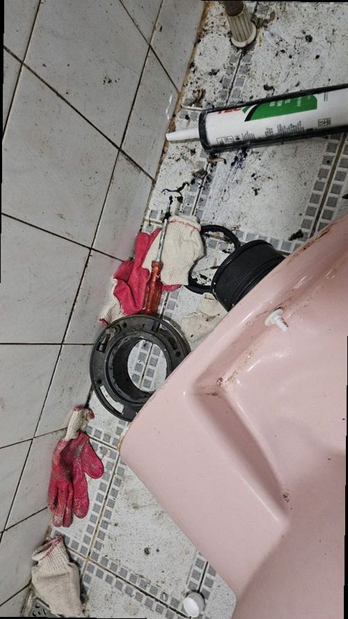 옹진군 누수탐지 백령면 아파트 5층 욕실 바닥 시공 후기 사진