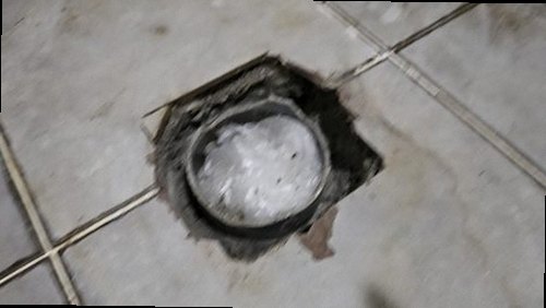 옥천군 누수탐지 군서면 아파트 5층 욕실 바닥 시공 후기 사진