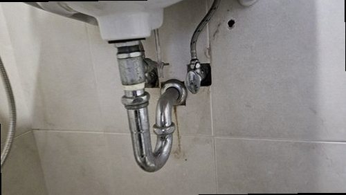 부산 강서구 누수탐지 화전동 아파트 6층 주방 세탁실 인접 벽 시공 후기 사진