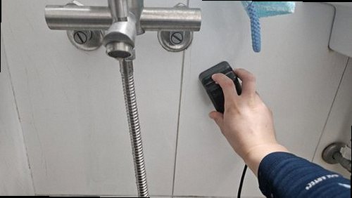 부산 서구 누수탐지 남항동 아파트 9층 욕실 천장 시공 후기 사진