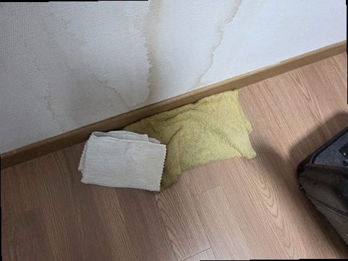 옥천군 누수탐지 안내면 아파트 7층 거실 바닥 시공 후기 사진