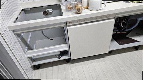 연제구 누수탐지 연산동 아파트 4층 주방 벽면 시공 후기 사진