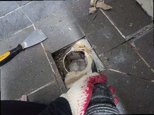 대전 서구 누수탐지 둔산동 상가 1층 세면대 주변 시공 후기 사진