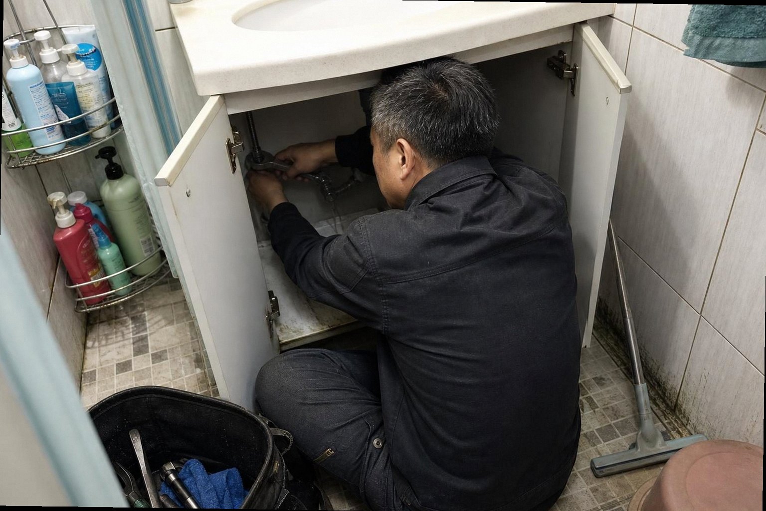 세종시 누수탐지 현장 작업