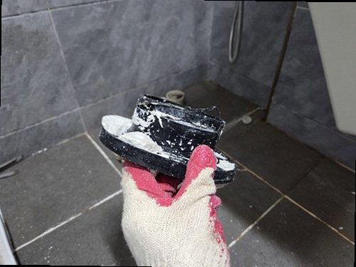 김포 누수탐지 걸포동 상가 2층 천장 조명 주변 시공 후기 사진