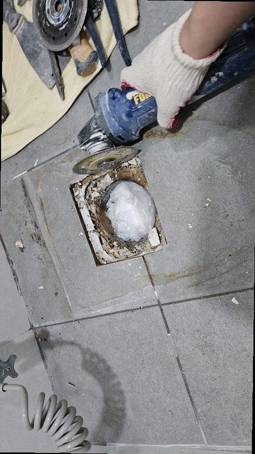 세종시 누수탐지 다정동 빌라 3층 욕실 바닥 시공 후기 사진