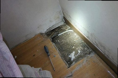 분당구 누수탐지 공압 검사와 청음 탐지로 배관 누수 위치를 확인하는 과정