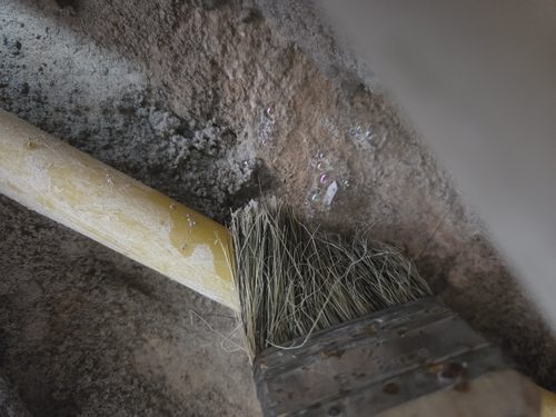 누수탐지 도곡동 아파트 3층 보일러실 인근 시공 후기 사진