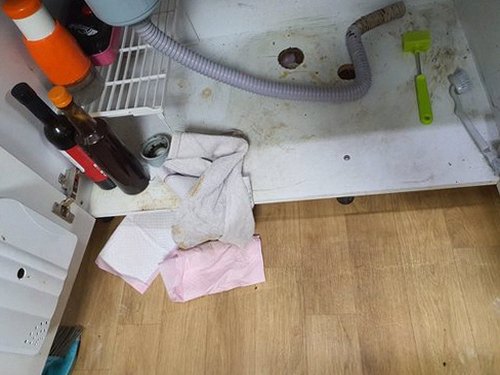 부평구 산곡동 하수구막힘 — 배수구 냄새와 정체