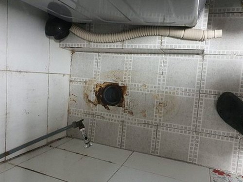 옹진군 대청면 하수구막힘 — 배수구 수위 변화